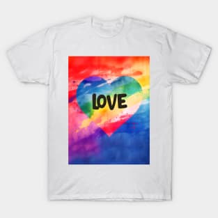 LGBTQ+ Gay Pride Month: Love T-Shirt